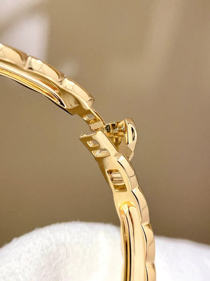 [Camiery]KOKO CRUSH HALF DIAMONDS GLOD SILVER ROSE GOLD