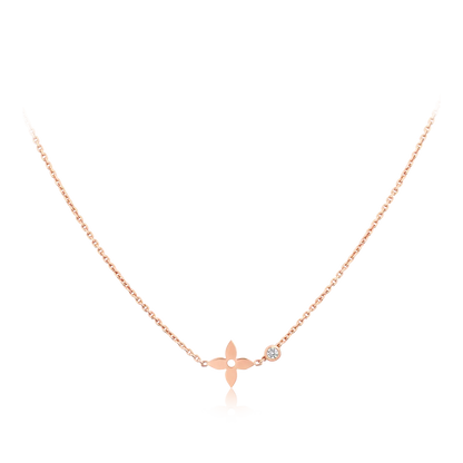 [Camiery]BLOSSOM PENDANT PINK GOLD AND DIAMOND