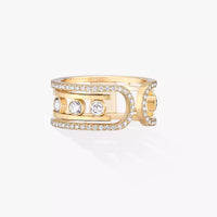 [Camiery]Move 10th Diamond Ring in Gold