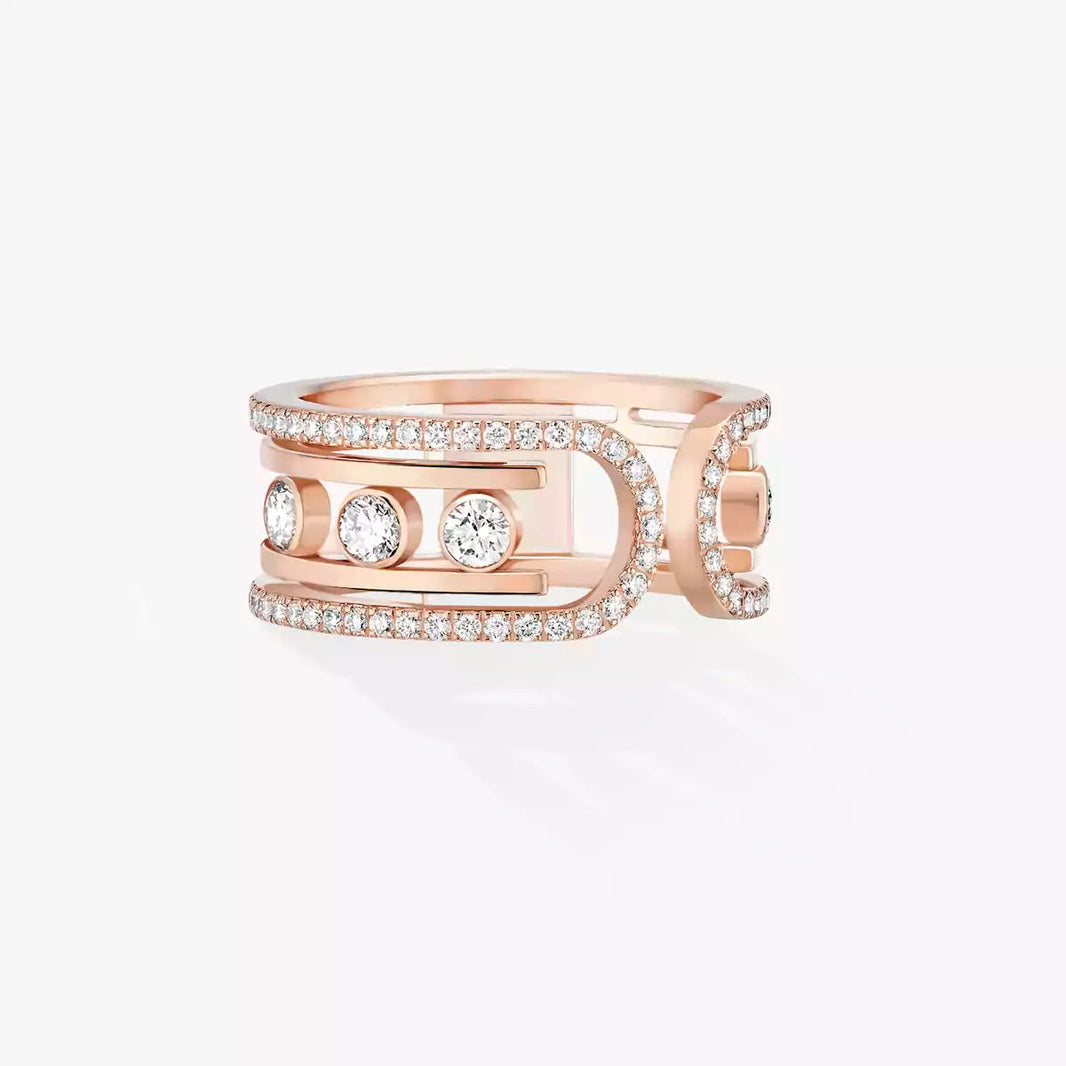 [Camiery]Move 10th Diamond Ring in Gold