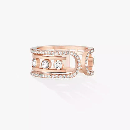 [Camiery]Move 10th Diamond Ring in Gold