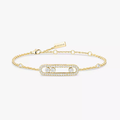 [Camiery]Pavé Baby Move Diamond Bracelet