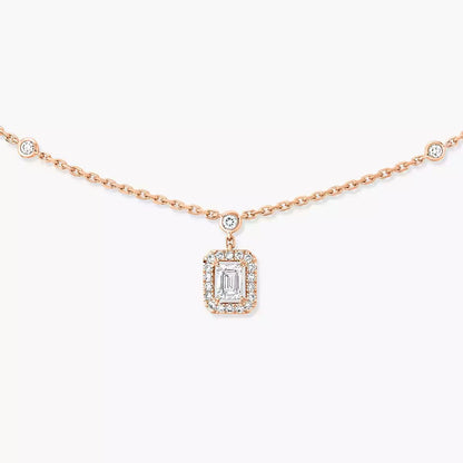[Camiery]My Twin Diamond Necklace in Silver