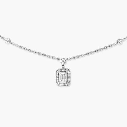 [Camiery]My Twin Diamond Necklace in Silver