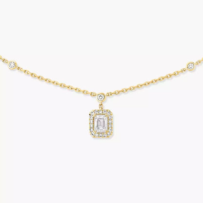 [Camiery]My Twin Diamond Necklace in Silver