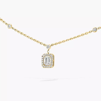 [Camiery]My Twin Diamond Necklace in Silver