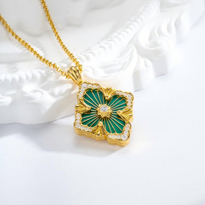 [Camiery JEWELRY] OPERA TULLE ENAMEL NECKLACE