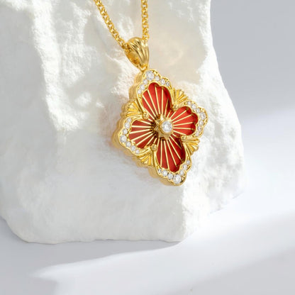 [Camiery JEWELRY] OPERA TULLE ENAMEL NECKLACE