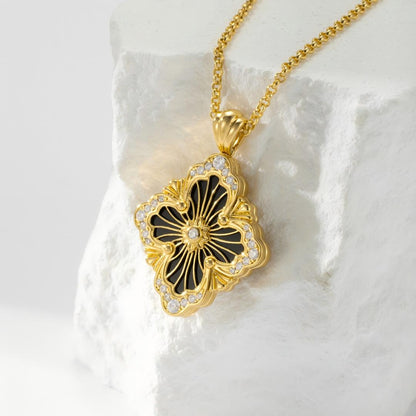 [Camiery JEWELRY] OPERA TULLE ENAMEL NECKLACE