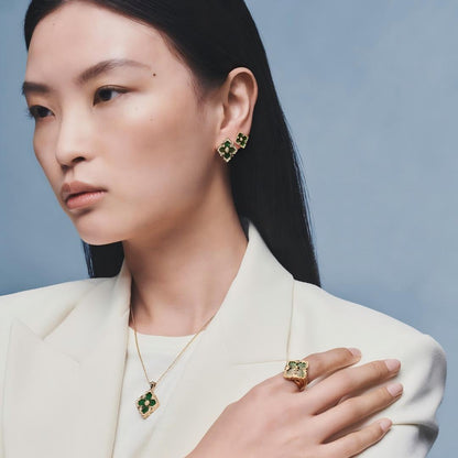 [Camiery JEWELRY] OPERA TULLE ENAMEL NECKLACE