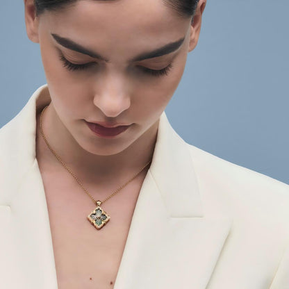 [Camiery JEWELRY] OPERA TULLE ENAMEL NECKLACE