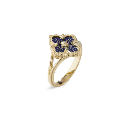 [Camiery JEWELRY] OPERA TULLE  RING WITH  ENAMEL BACKGROUND
