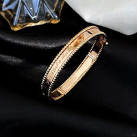 [Camiery]CLOVER PERLEE BRACELET SIGNATURE ENGRAVING SERIES