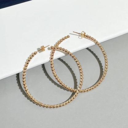 [Camiery] SMOOTH BEAD STUD EARRINGS