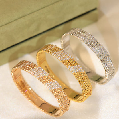 [Camiery]  FIVE-ROW DIAMOND BRACELET