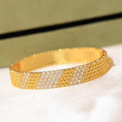 [Camiery]  FIVE-ROW DIAMOND BRACELET