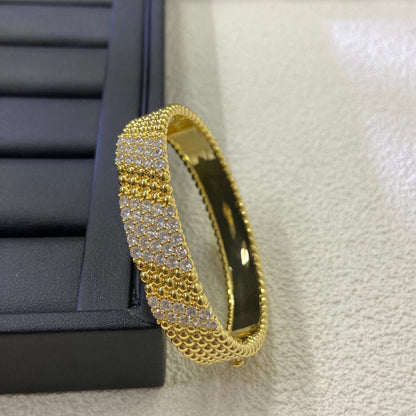 [Camiery]  FIVE-ROW DIAMOND BRACELET