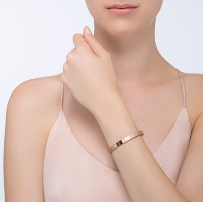 [Camiery] LOVE BRACELET 6.1MM 4 DIAMONDS