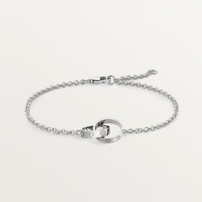 [Camiery] LOVE BRACELET DOUBLE RING