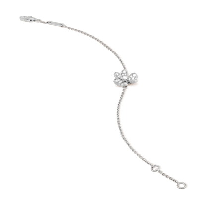 [Camiery]FRIVOLE SILVER FLOWER DIAMOND BRACELET
