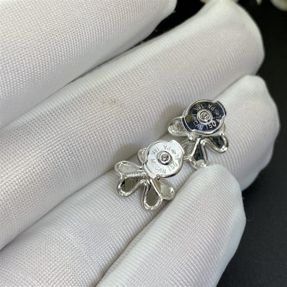 [Camiery]FRIVOLE MINI SILVER FLOWER EARRINGS