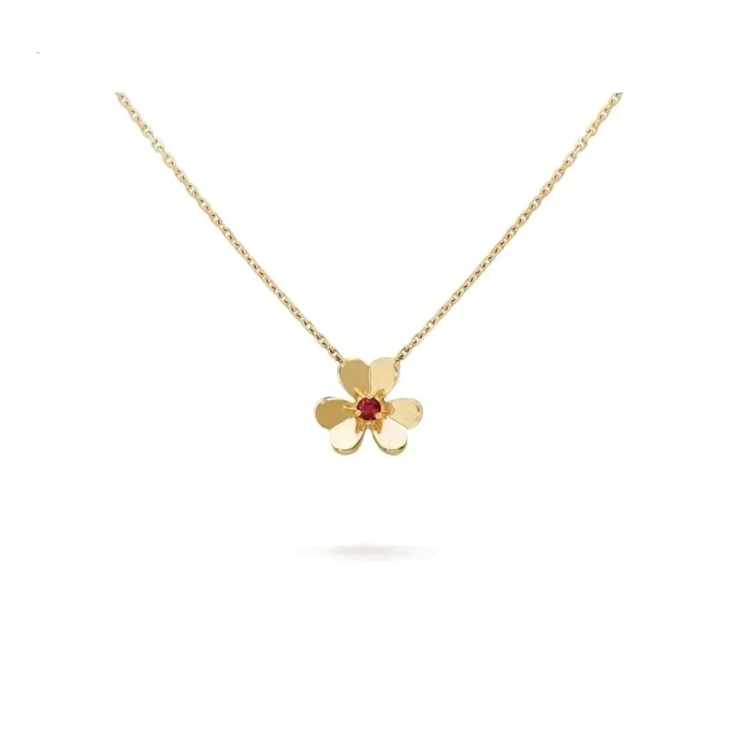 [Camiery]FRIVOLE GOLD FLOWER NECKLACE