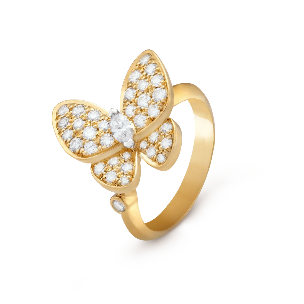 [Camiery]BUTTERFLY DIAMOND RING