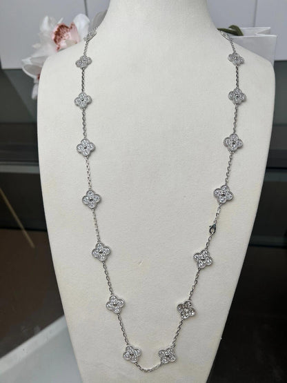 [Camiery]CLOVER 20 MOTIFS DIAMOND SILVER