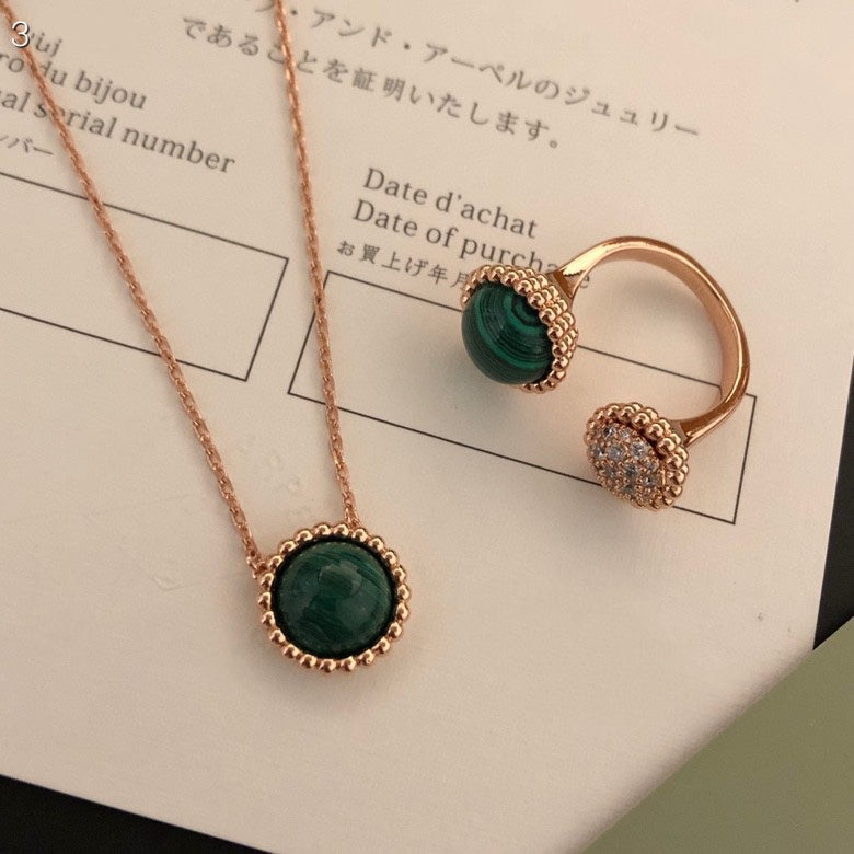 [Camiery]PERLEE COULEURS DIAMOND ROSE GOLD BETWEEN THE FINGER RING