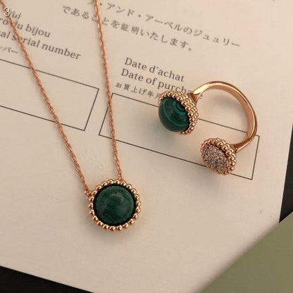 [Camiery]PERLEE COULEURS DIAMOND ROSE GOLD BETWEEN THE FINGER RING