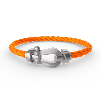 [Camiery]FORCE LARGE HORSESHOE NO DIAMOND BRACELET SILVER