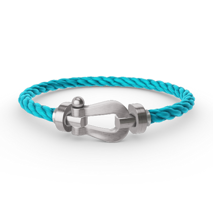 [Camiery]FORCE LARGE HORSESHOE NO DIAMOND BRACELET SILVER