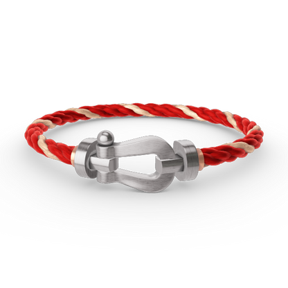 [Camiery]FORCE LARGE HORSESHOE NO DIAMOND BRACELET SILVER